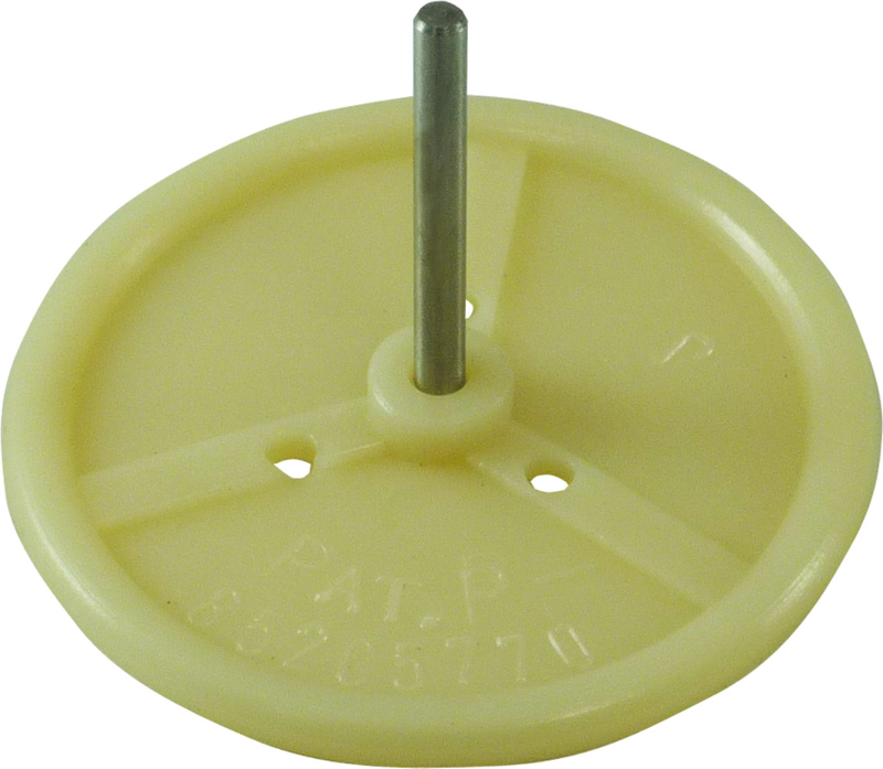 Water dish with a pneumatic heart - plastic