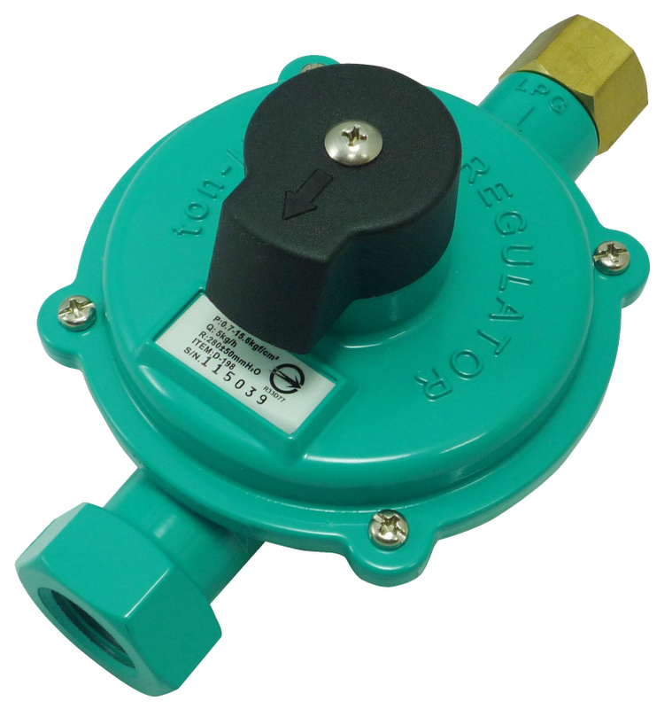 Q5 [Double Female] Gas Regulator (piping)