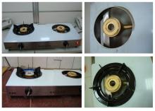 Two marine gas stove / single tube copper stove head (no safety)